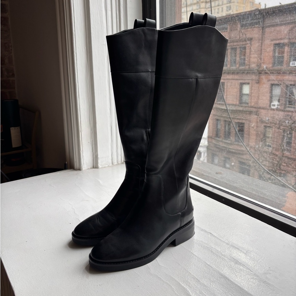 BRAND NEW Cole Haan Women’s Hampshire Riding boot Black Size 5.5/6